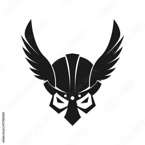 Viking logo icon design