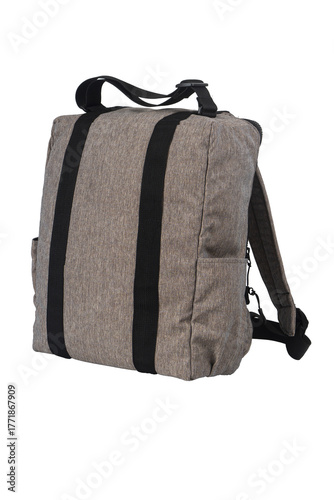 travel bag isolated on white background