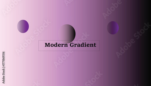 Modern abstract gradient background for your display