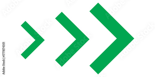 Dynamic moving arrow symbol. Arrow, cursor, dynamic fast symbol sign. Dynamic moving arrow representing speed, fast, acceleration illustration. 