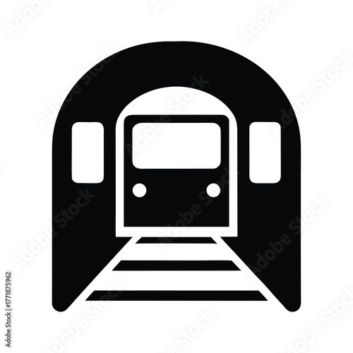 Find the best subway train underground metro rail transport system vector illustration design icon