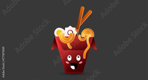 A vibrant vector illustration set featuring assorted Japanese sushi icons, including nigiri, maki, and roe rolls. The artwork showcases varieties such as shrimp, salmon, avocado, and fish roe.