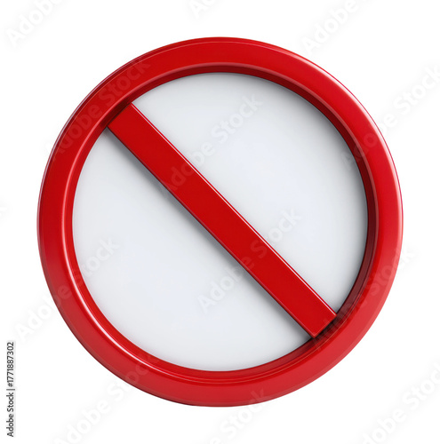 Free Download Safety concept urban area access prohibited traffic sign design isolated on transparent background - GFXLoad