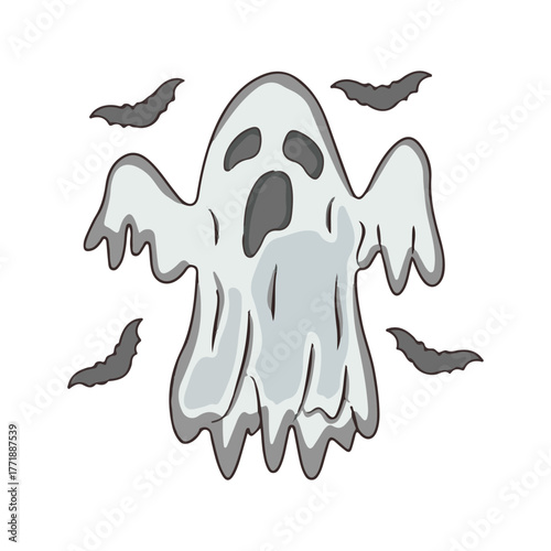 Playful Halloween Spirit with Evil Smile Design