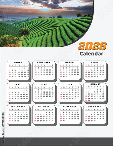 Happy new year 2026 template