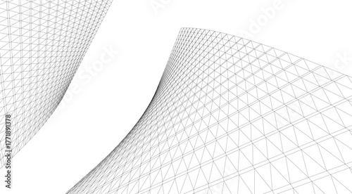 Architecture building abstract vector illustration