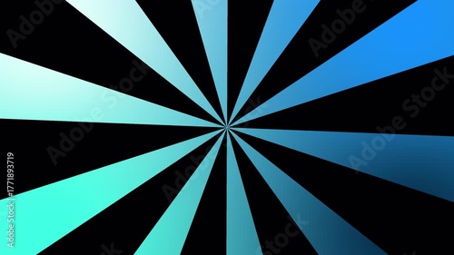 Abstract gradient after effects animation rays bursting from center for graphic element design