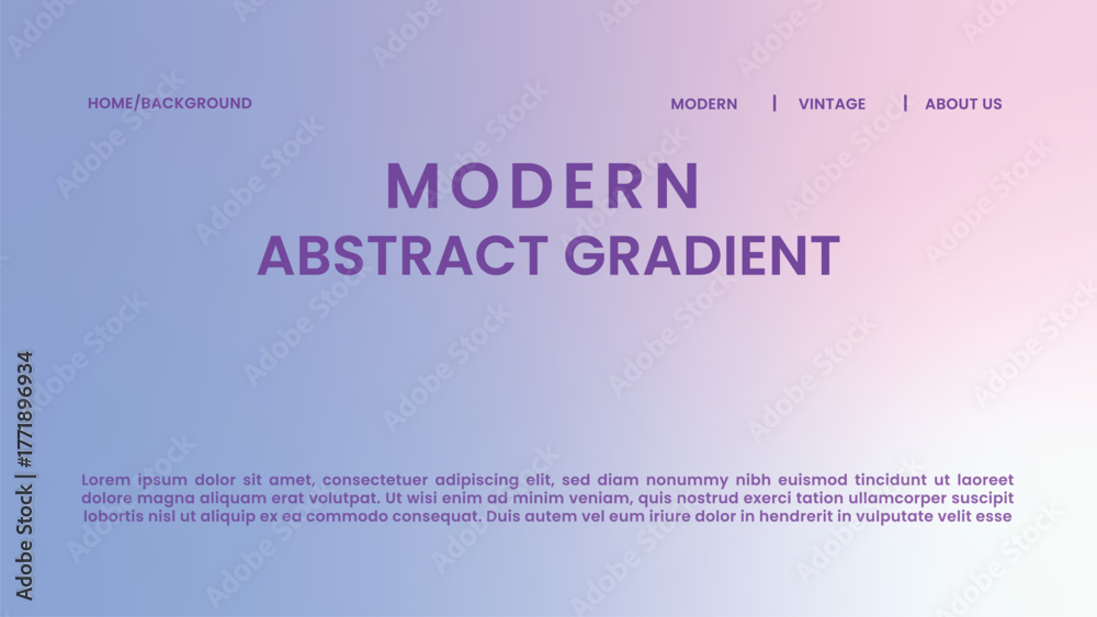 Fototapeta premium Modern abstract colorful gradient background
