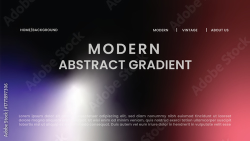 Modern abstract colorful gradient background