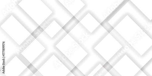 Abstract background in white and gray shadows.Modern white and gray technology concept diamond triangle geometric background Suit for business, corporate institution presentation