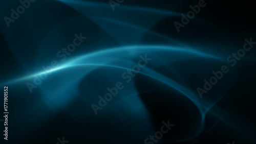 Dynamic abstract blue wave light streaks create a futuristic, energetic, and flowing background for technology and innovation concepts, evoking movement and speed
