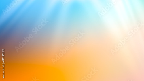 Warm gradient light beams create a serene, uplifting atmosphere perfect for inspiring projects and calm designs