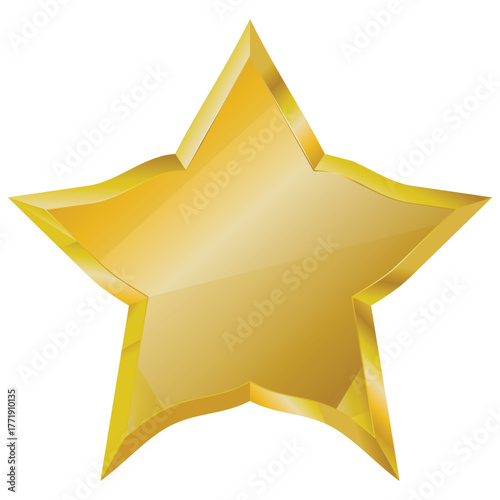 Vector gold star, star gold, star, golden star