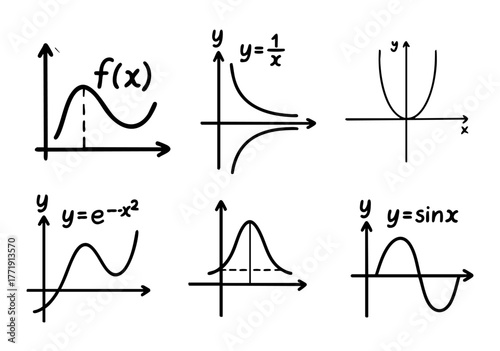 Math Formula Line Doodle