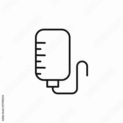 İV drip icon sign vector