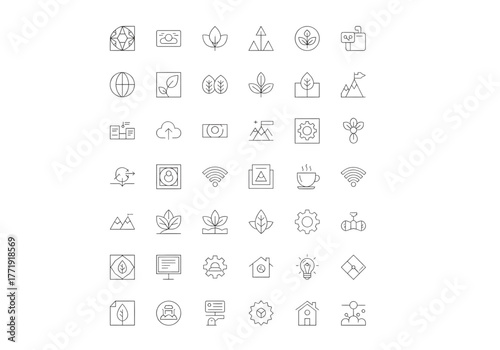 Traditional Woodworking Tools Set Flatlay Hand Plane Chisel Hammer PNG on Transparent Background