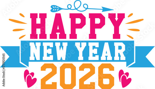 Happy New Year  Svg
