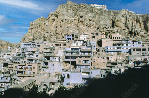 Maloula or Maalula, christian village in the Rif Dimash, Syria