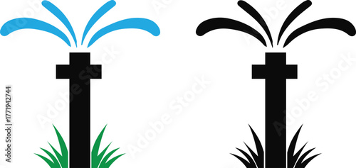 unique irrigation icon