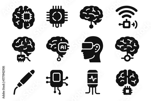 Icon neuro vector brain interface implant surgery bioelectronic modulator cortical