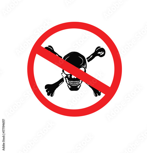 Human dangerous Place warning icon vactor image.eps