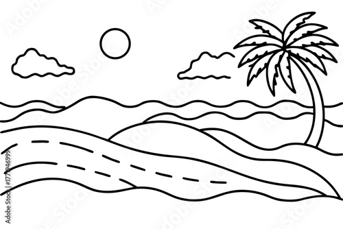 A black silhouette of a person holding a sword isolated on white background silhouette