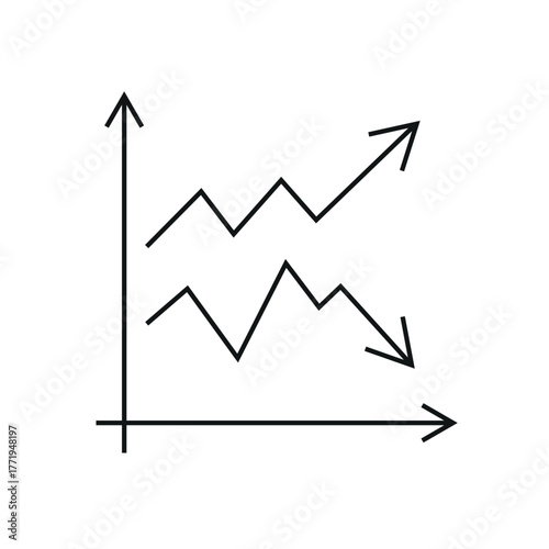 analitic icon. A set of analytics and data icons featuring charts, graphs, reports, dashboards, and metrics. Perfect for projects related to business analytics, statistics, data visualization. icons. 
