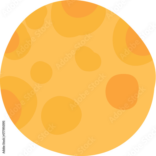 Pumpkin spice seasonal flavored product, drink mug, cup isolated on white background. Autumn delicious sweet desserts or pastry. Modern colorful vector illustration