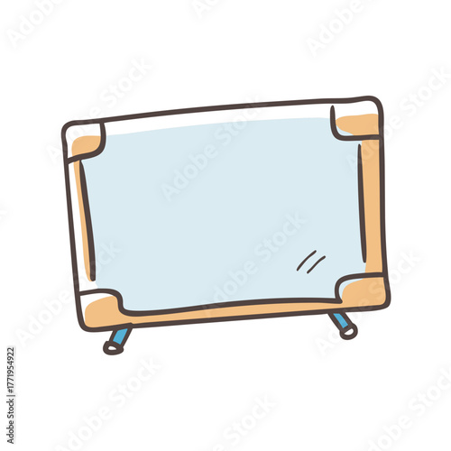 Hand drawn whiteboard illustration vector scalable graphic