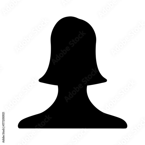 Silhouette of a pawn in chess set, simple but visually bold