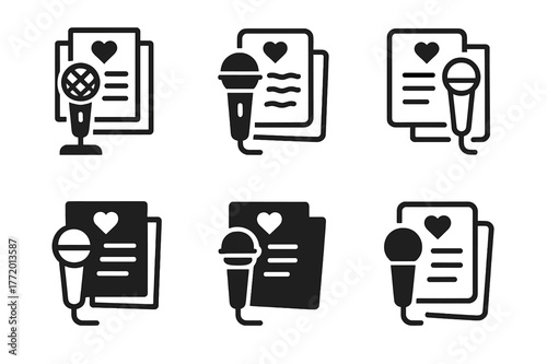 Event Preparation Icons. Helping a loved one prepare for a big life event, like a wedding or graduation. Set Logo of Helping a loved one prepare for a big life