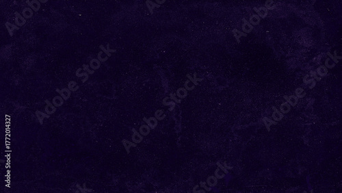 Dark purple wall wide panoramic texture. Velvet violet dramatic abstract background. Dark Purple Texture with Grainy Effect.