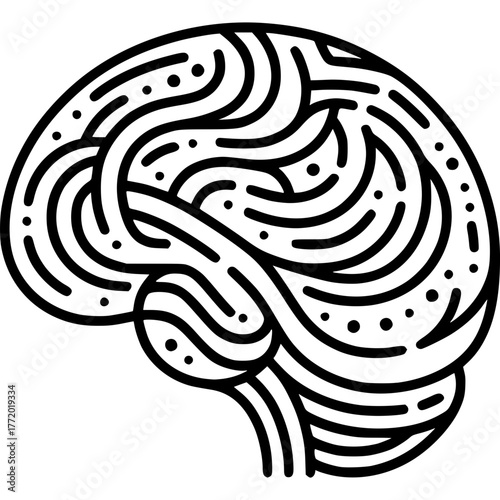 Brain Vector Icon