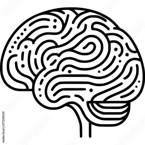 Brain Vector Icon
