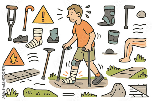 Uneven Gait Illustrated.