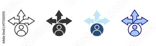 Guidance Icon Set. Designed In Multi Style