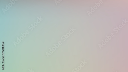 Holographic foil texture over a mint color field. Rainbow gradient leaves a soft glitter trail. Smooth background swatch with pastel balance.