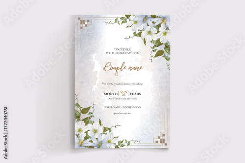 Save the date wedding invitation templates