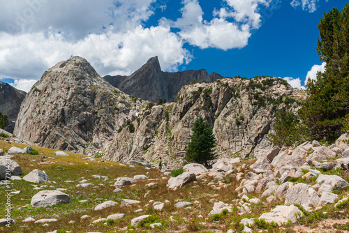 Contemplating climbing a mountain