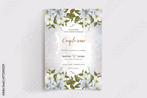 Save the date wedding invitation templates