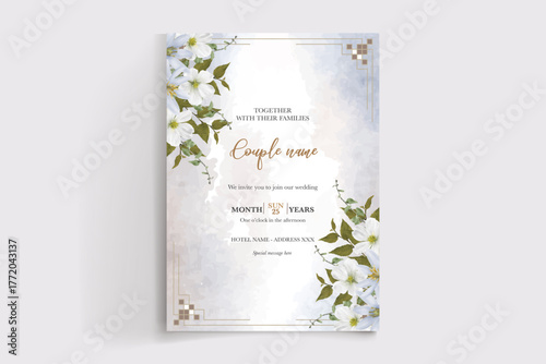 Save the date wedding invitation templates