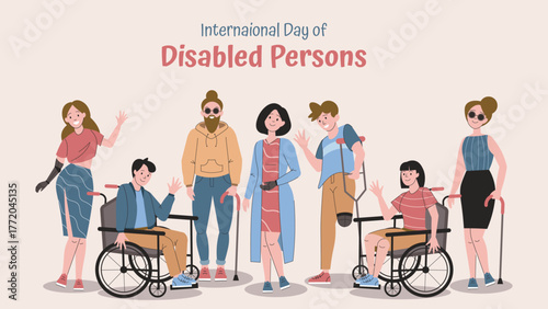 Diverse group of people standing together in unity