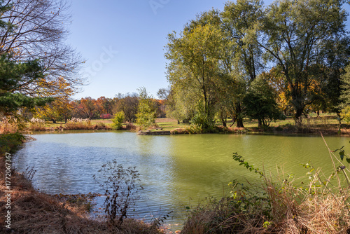 Louise W. Moore Park is a beautiful 100 acre public park in Easton, PA with walking paths and trails, pavillions, volleyball and tennis courts, etc.