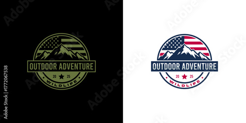 The Patriot Outdoor Adv Wilderness emblem logo.