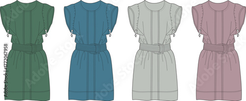 Stylish Dresses Collection Explore a Range of Elegant Designs for Various Occasions in Diverse Colors