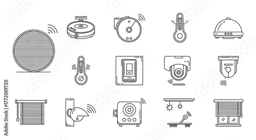 smart home automation devices wireless connected for convenience automated living technology for home security and energy efficiency iot gadgets