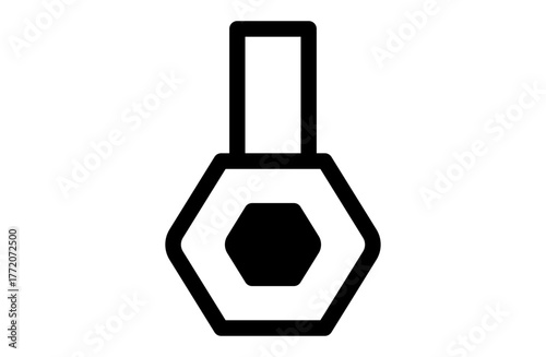 ネイルのシンプルなベクターアイコン