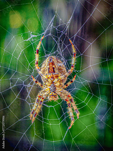 spider on the web