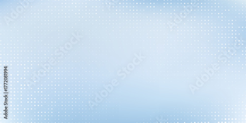 Modern blue dotted abstract studio room. Limbo light background art simple