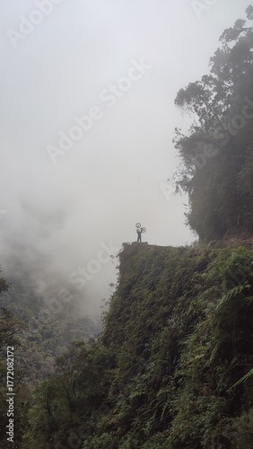 Death Road Mountain Biking in Bolivia